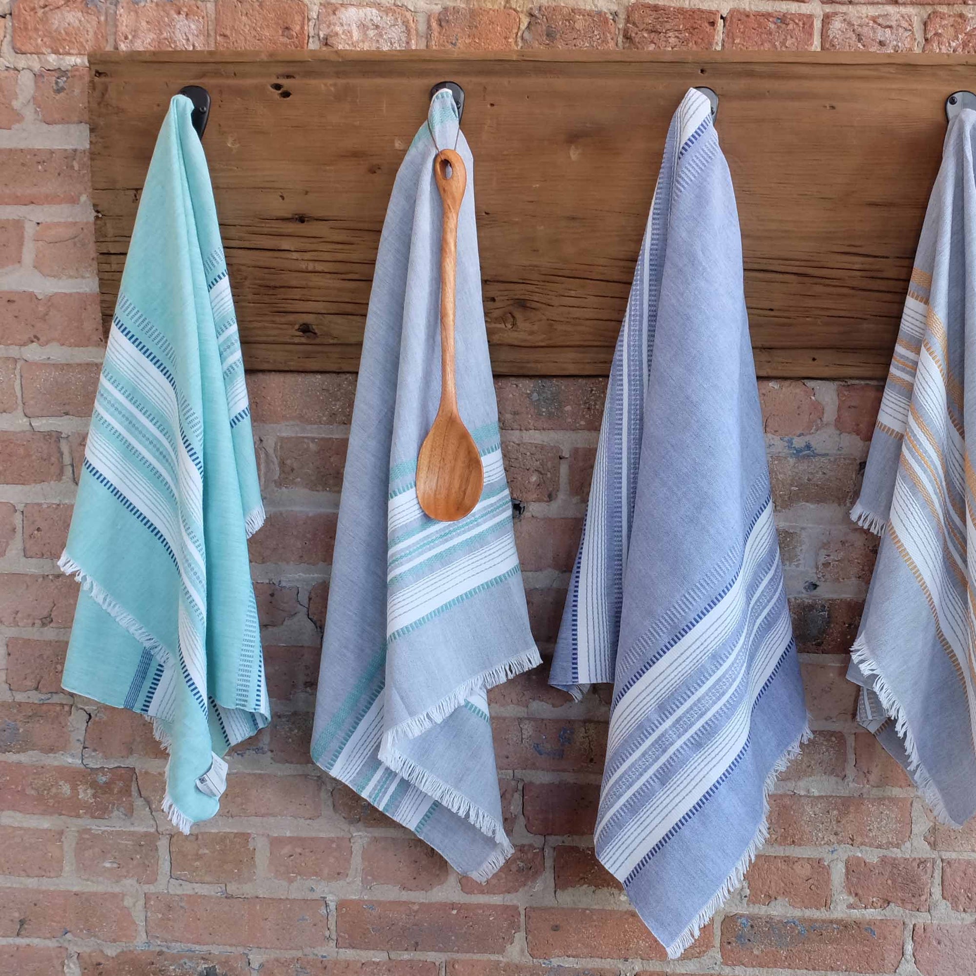 Chambray Towels