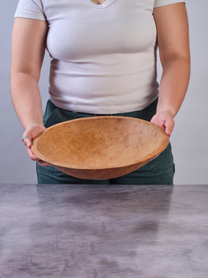 14" Wood Salad Bowl
