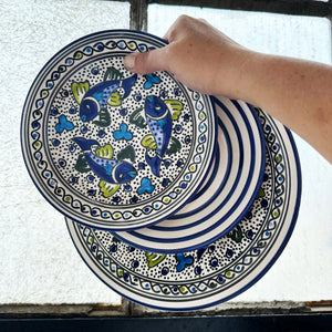 Blue Fish Side Plate