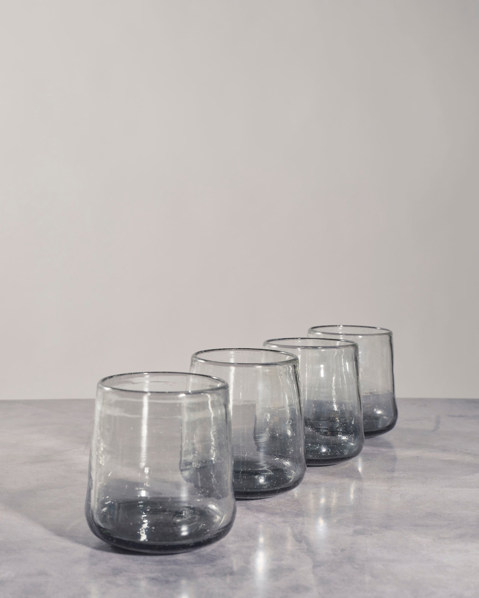 Black Ombre Drinking Glass