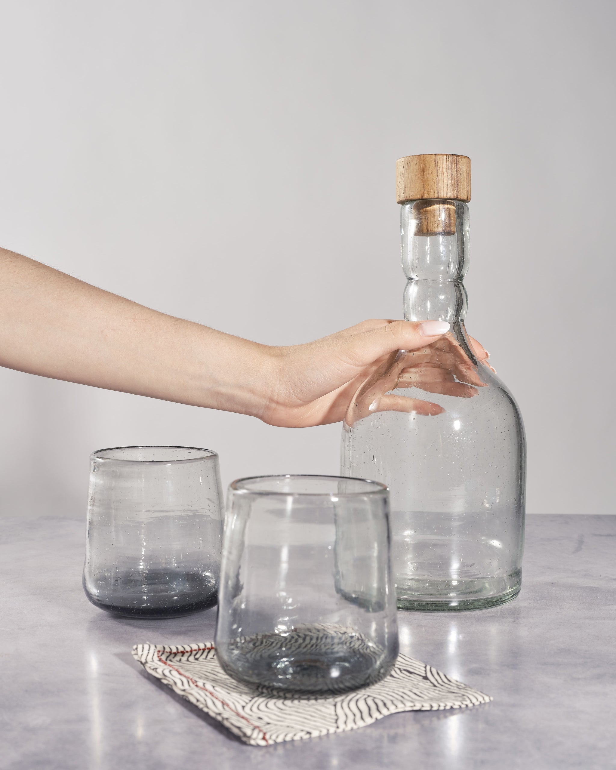 Clear Decanter/Bottle Sobremesa