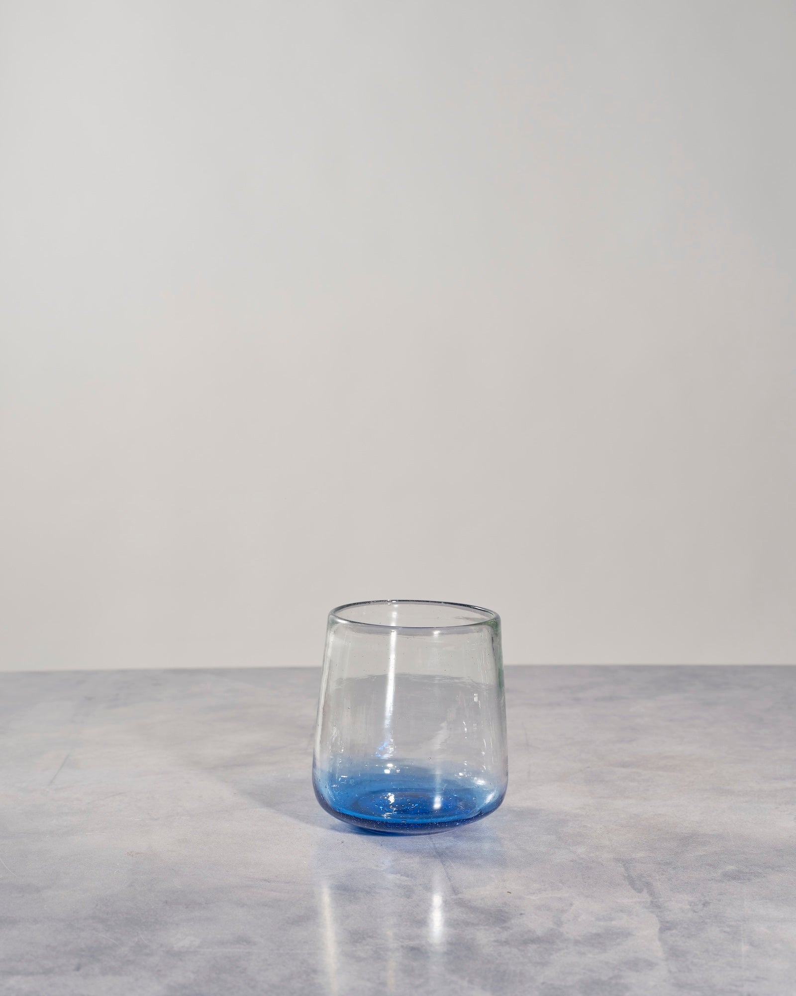 Blue Ombre Drinking Glass