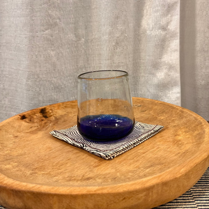 Blue Ombre Drinking Glass