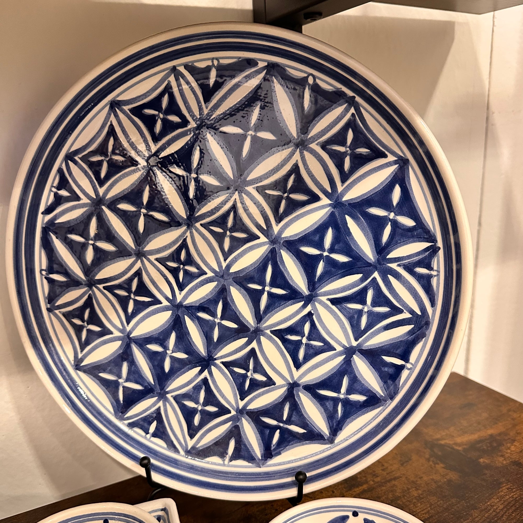 Tara Dinner Plate in Blue