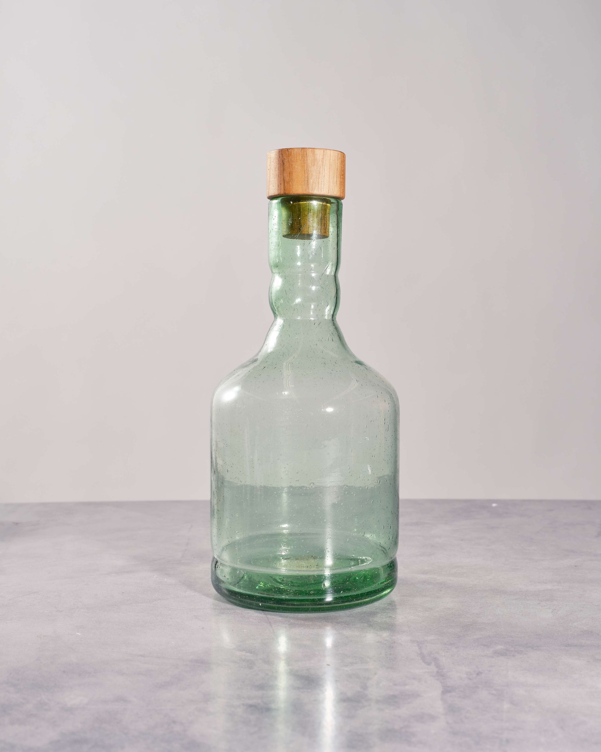Green decanter/bottle