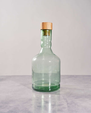 Green decanter/bottle