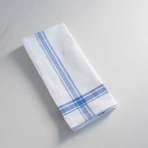 Blue French Classic Cotton Kitchen Towels