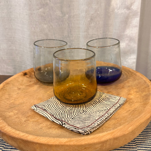 Black Ombre Drinking Glass