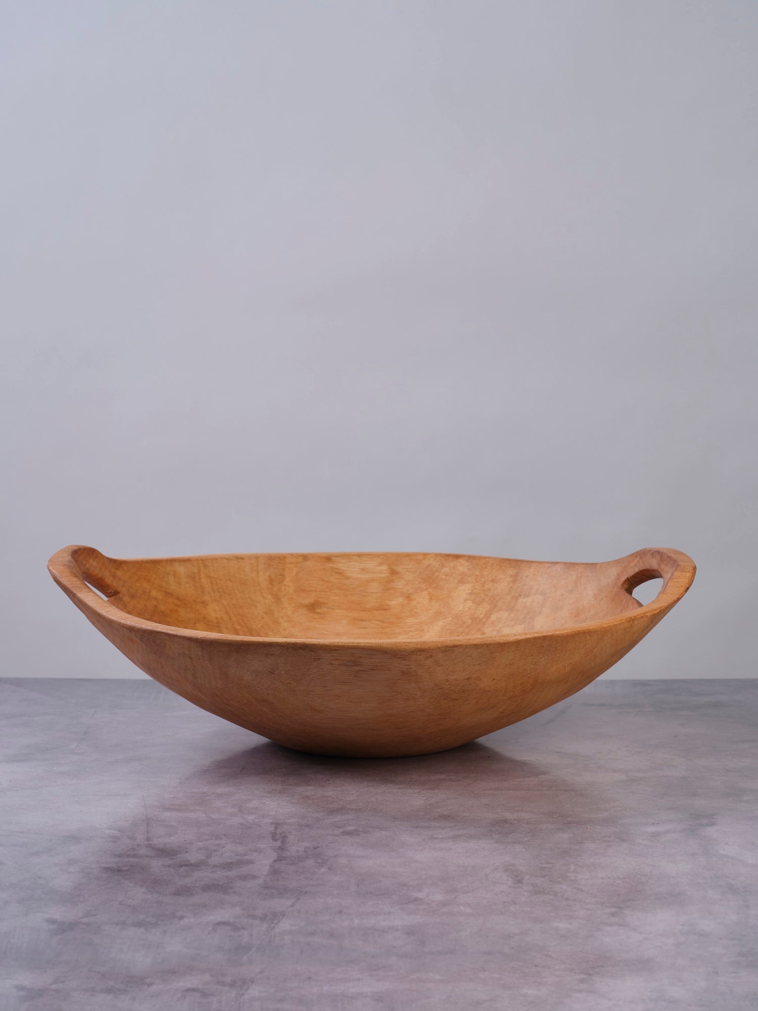 18" Large Indigenous Oval Bowl with Handles