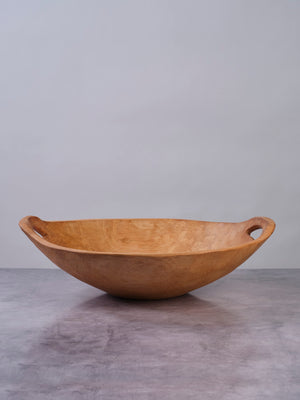 18" Large Indigenous Oval Bowl with Handles