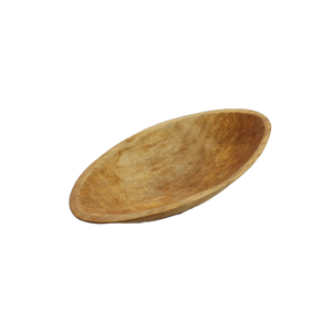 Small OVAL Wood Bowl - 19 Inches