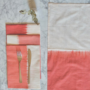 Shibori Cotton Napkins - TerraKlay