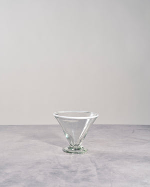 White Rim Margarita Glass