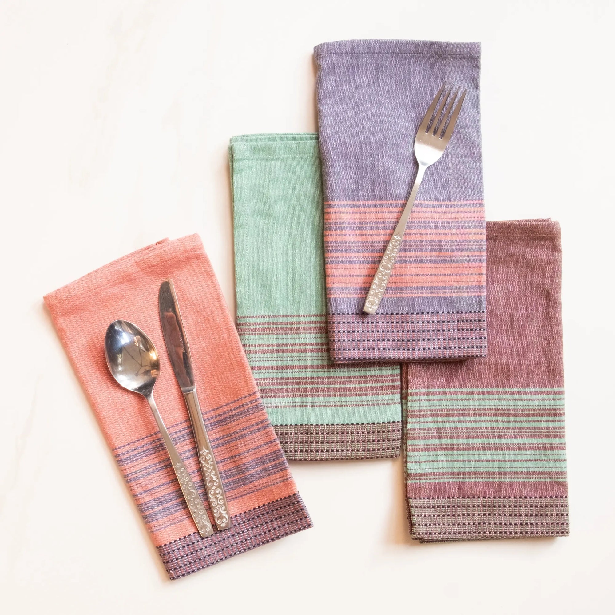  dinner napkins, washable sustainable table linens"