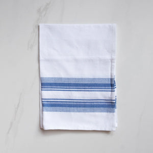 Blue Stripe Antigua Cotton Kitchen Towels