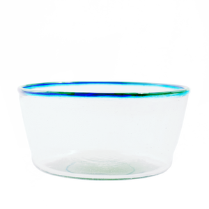 Blue Multi Rim Salad Bowl