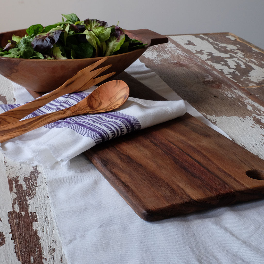 Purple Antigua Stripe Towel