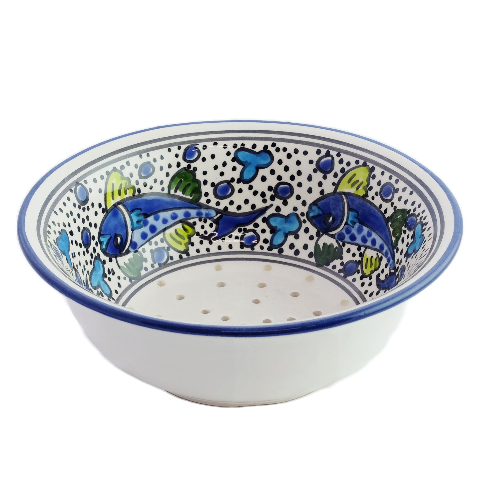 Blue Fish Berry Bowl