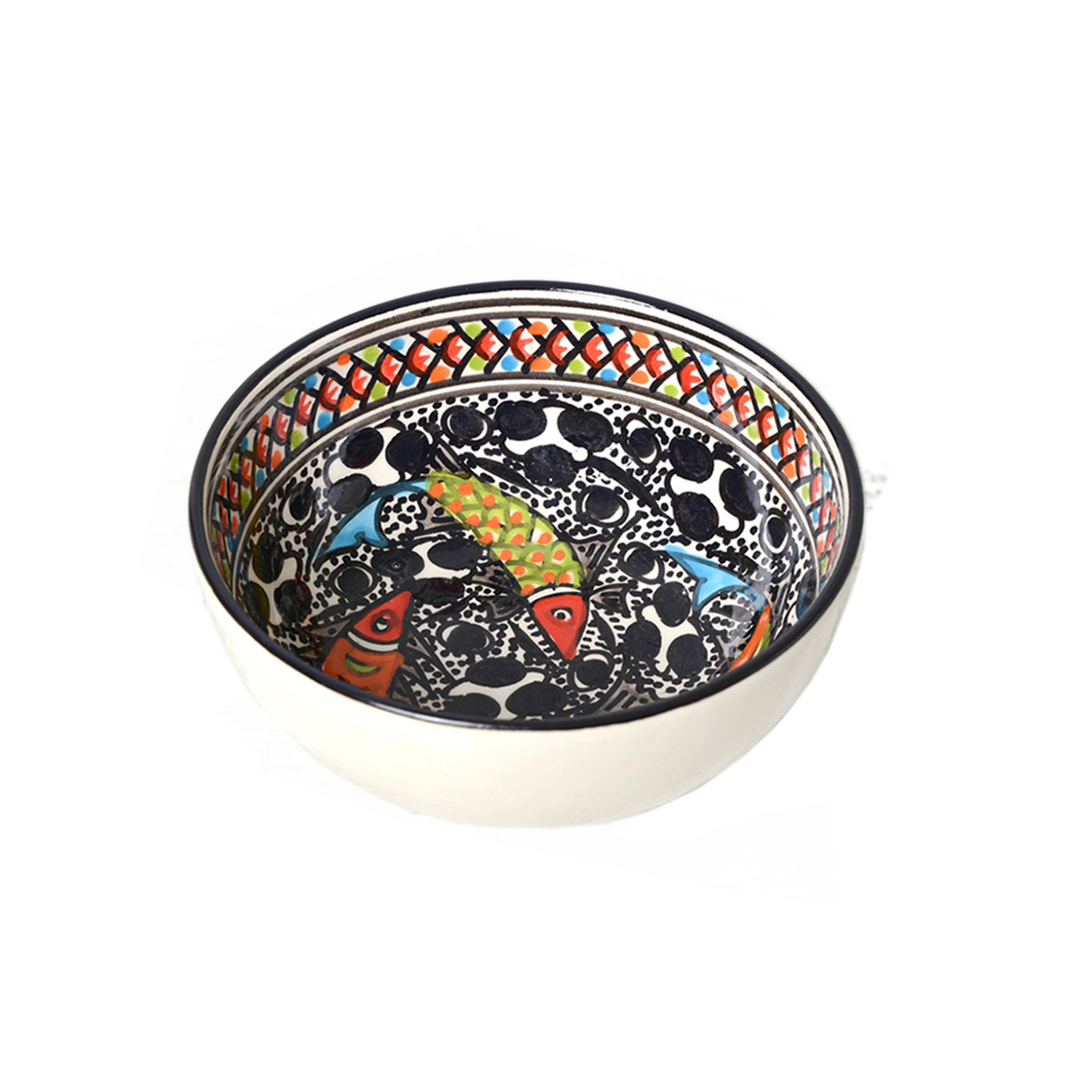 Rainbow Fish Cereal Bowl 6"D