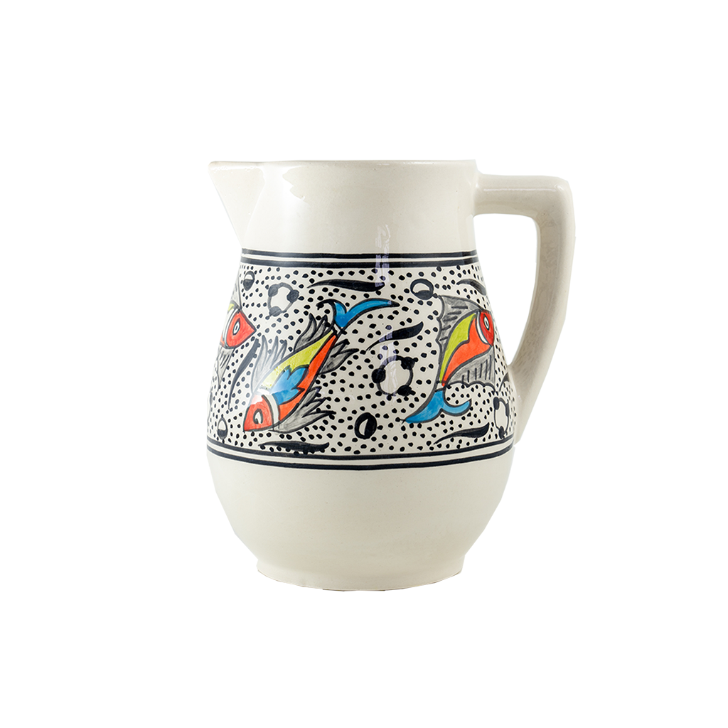 Rainbow Fish Pitcher