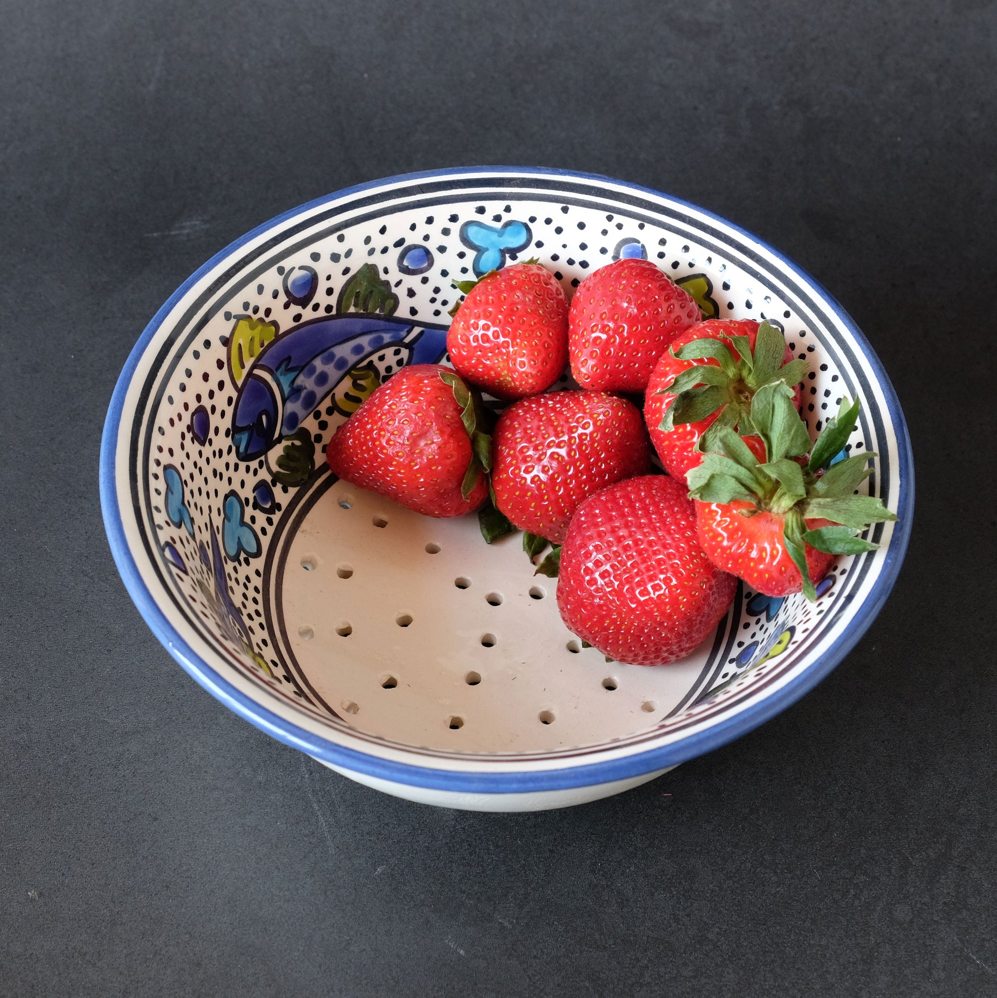 Blue Fish Berry Bowl