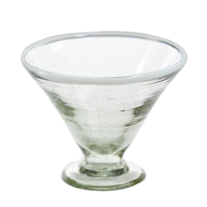 White Rim Margarita Glass