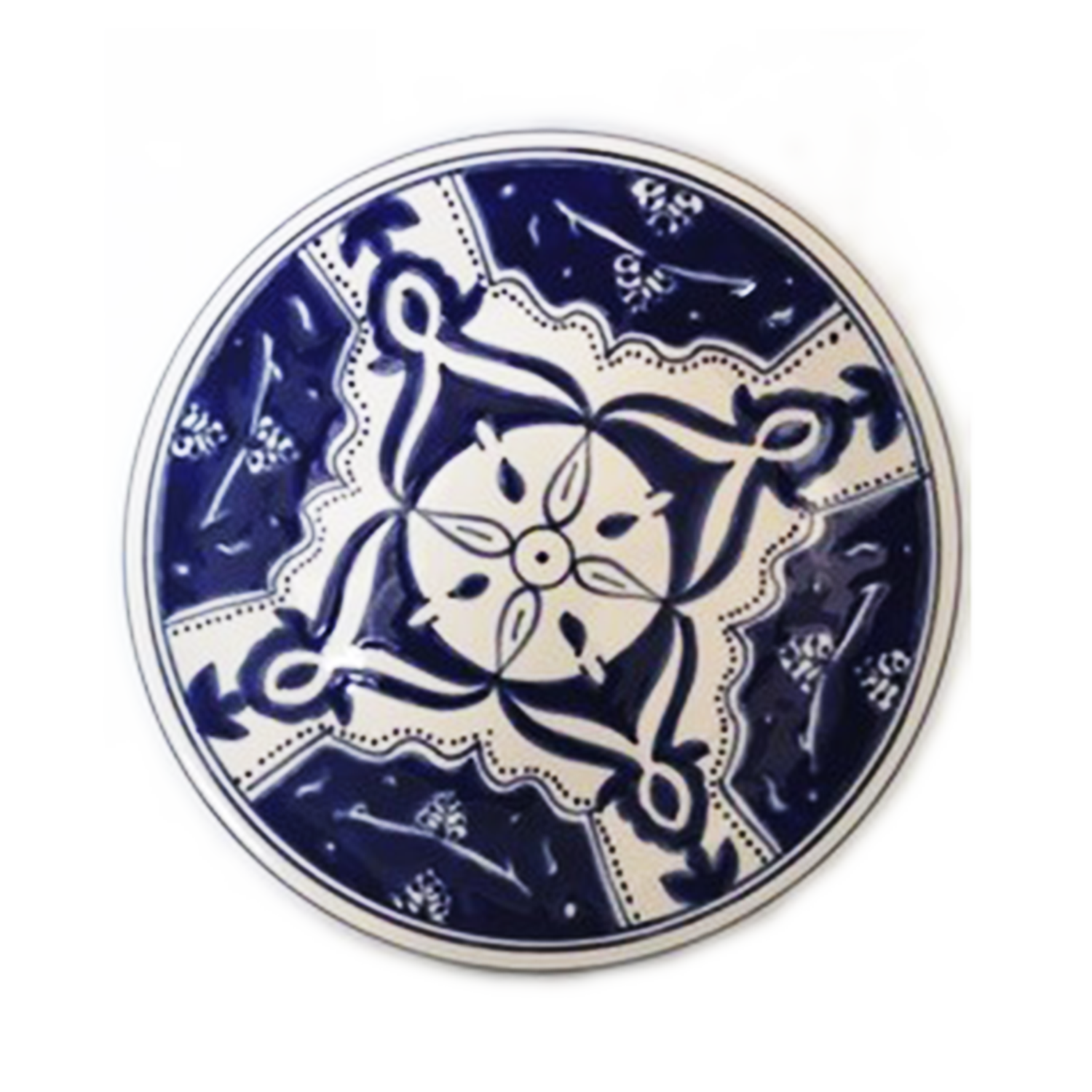 11"D Nigella Cobalt Dinner Plate