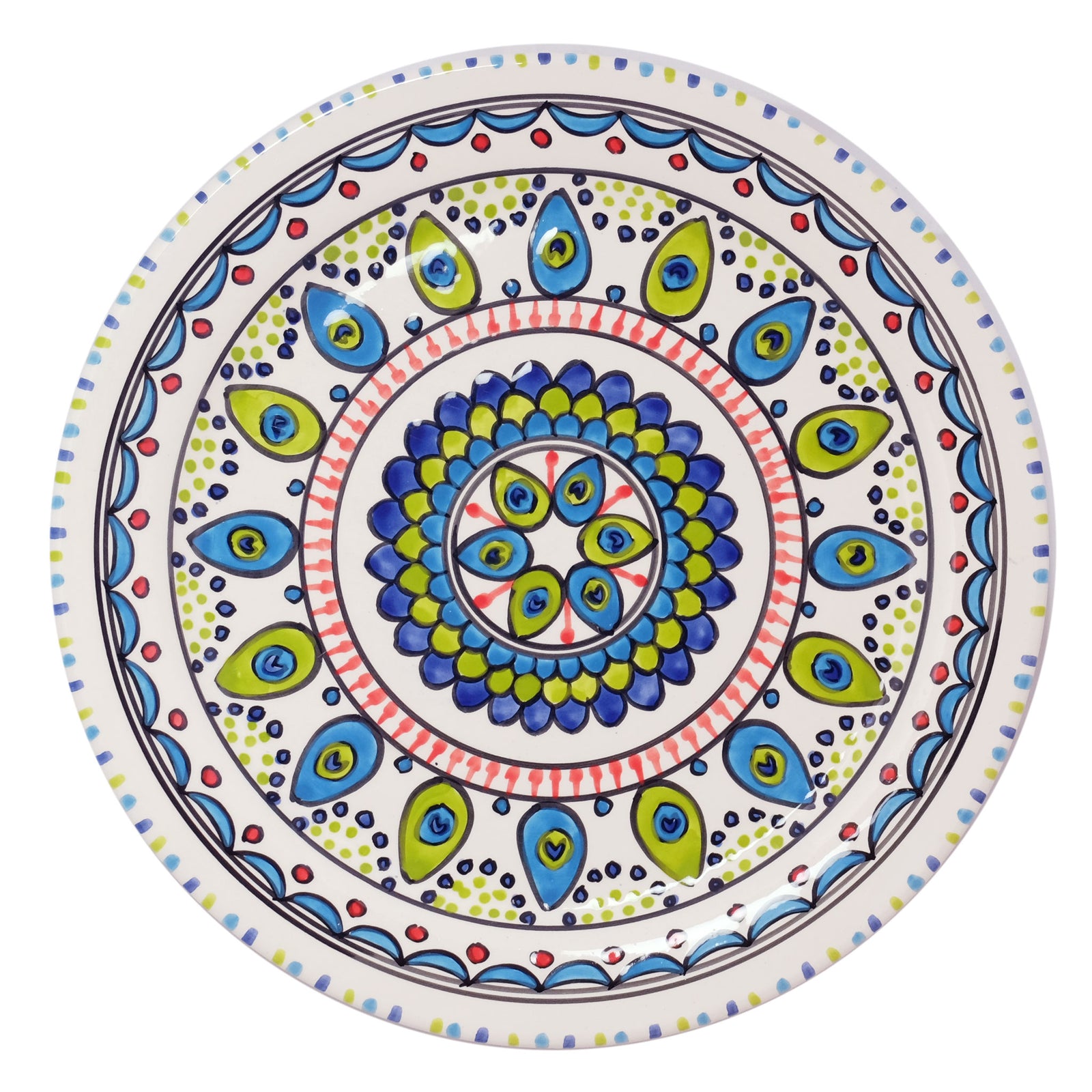 Pavo Round Platter