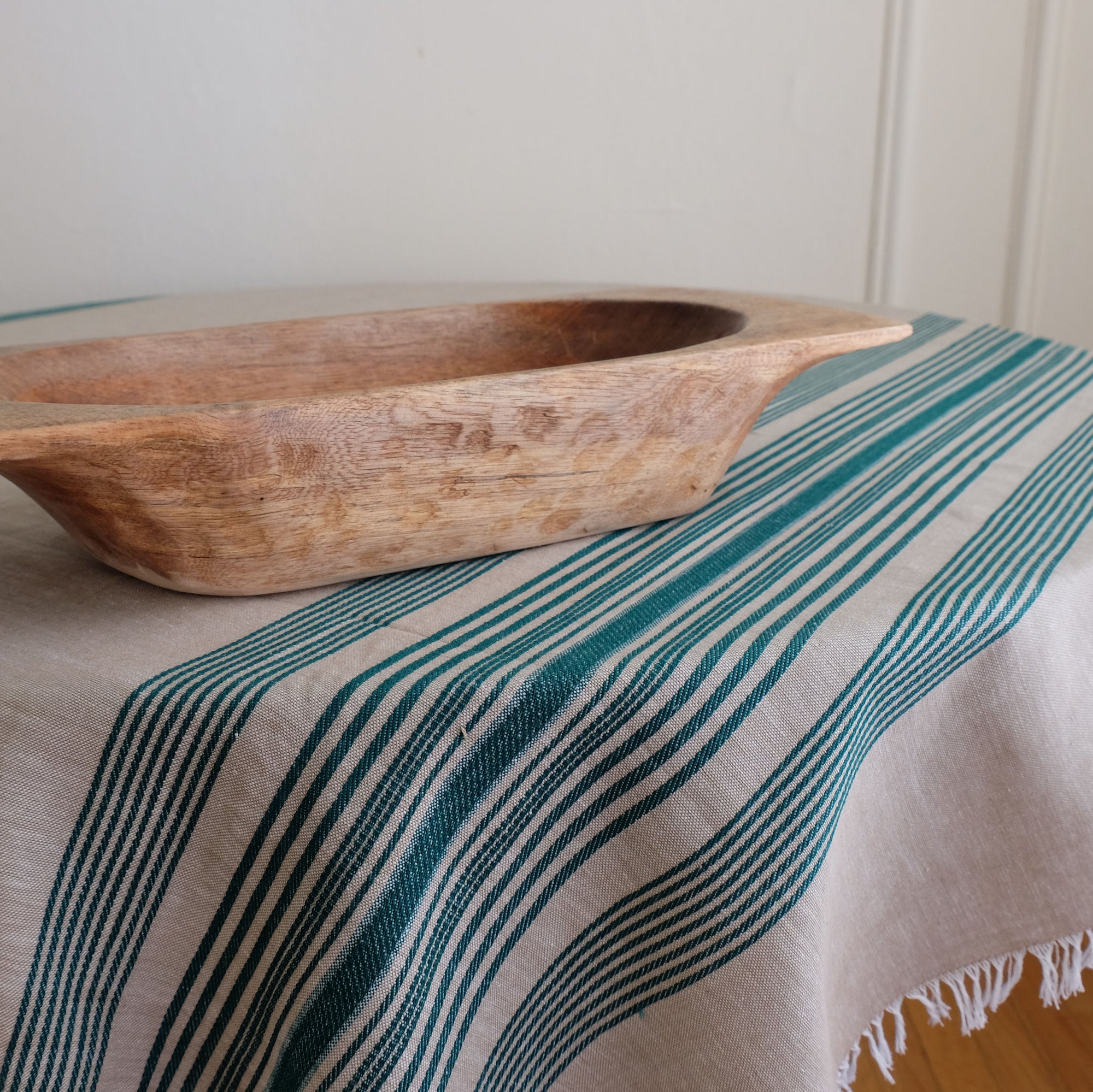 Wheat with Pine Stripes Tablecloth