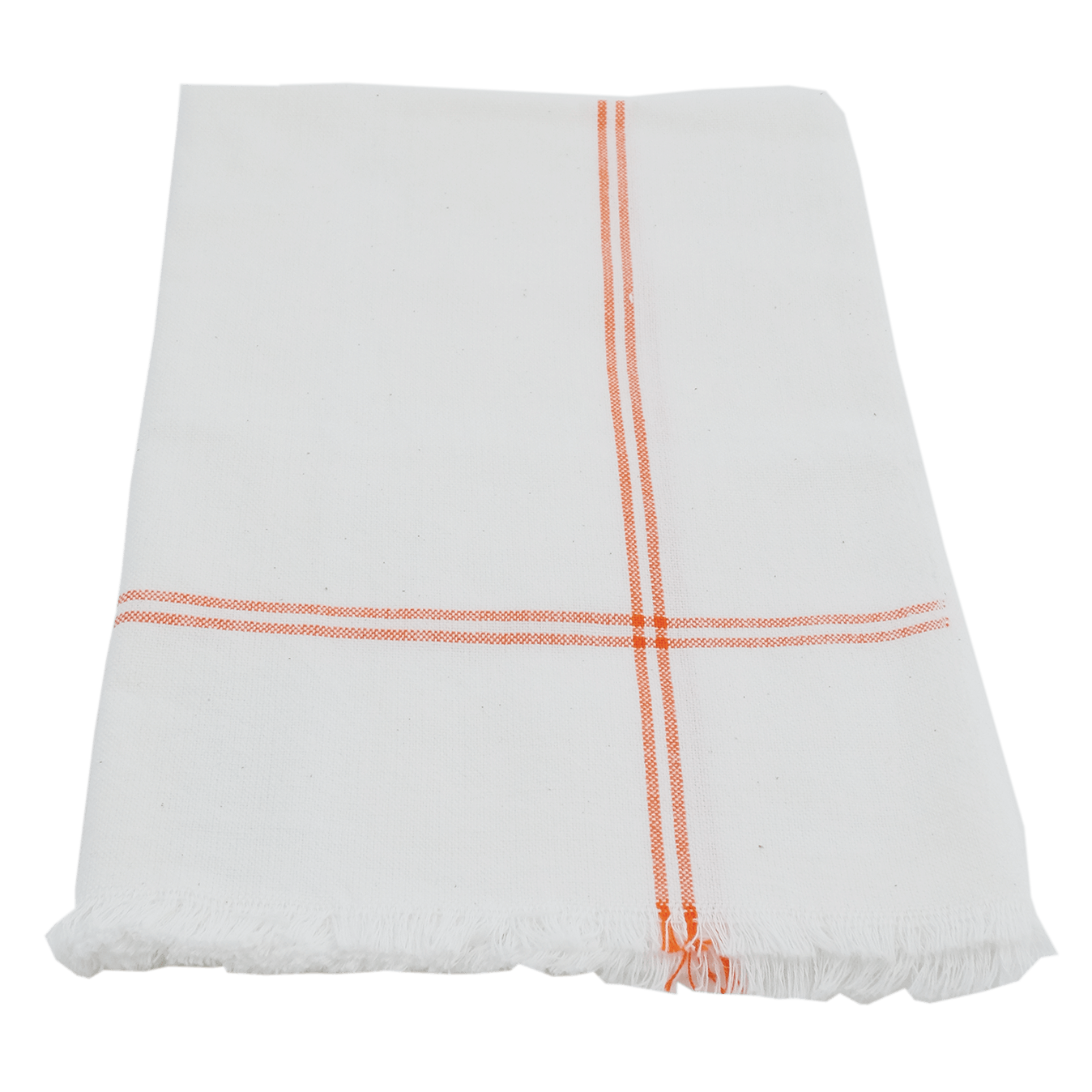 Oversize Orange Classic Stripe Napkin