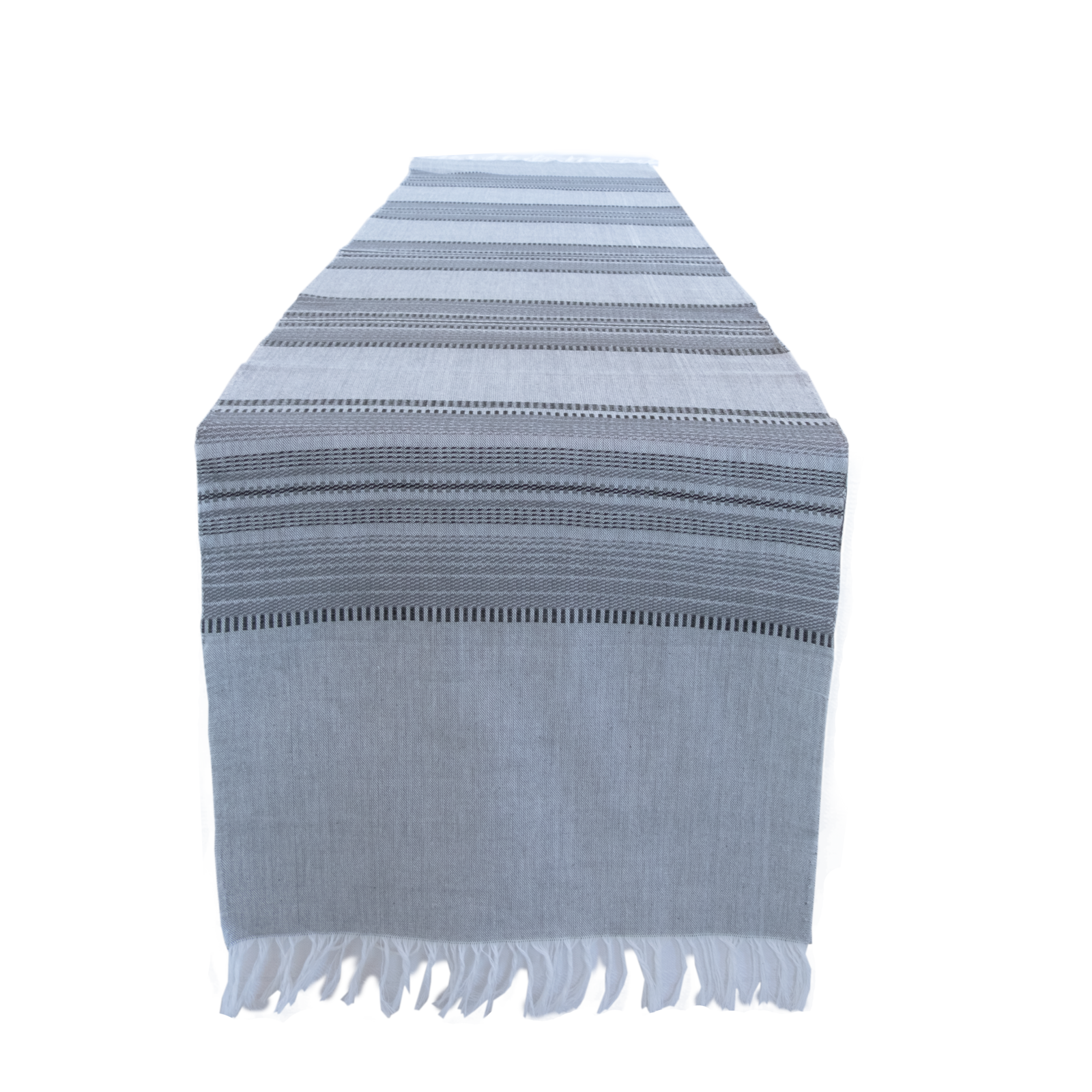 Slate with Black & Grey Stripes Runner