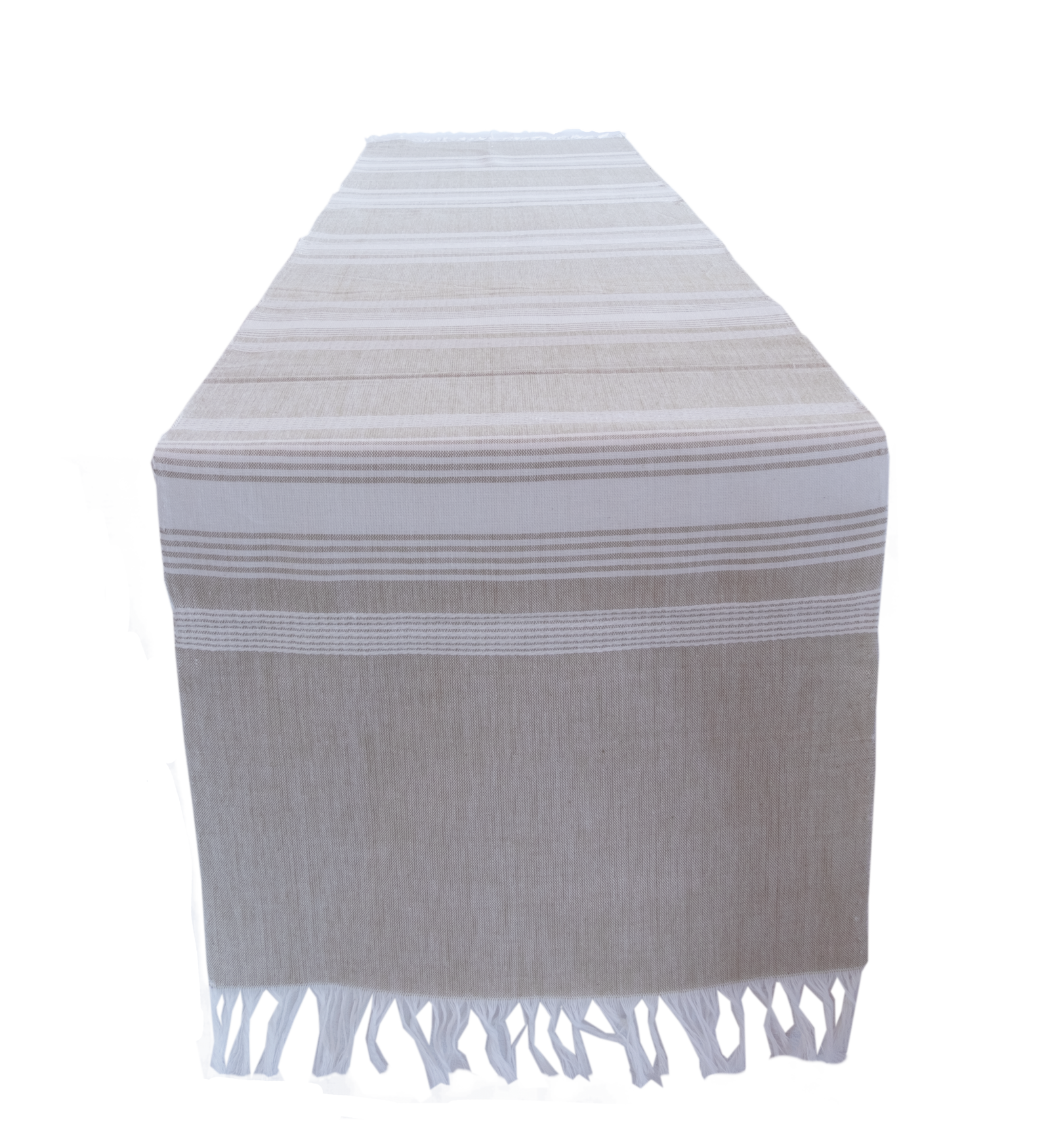 Wheat with White Stripes Runner