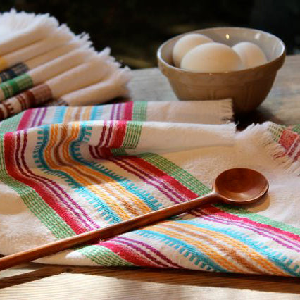 Multi Color Stripe Antigua Towel