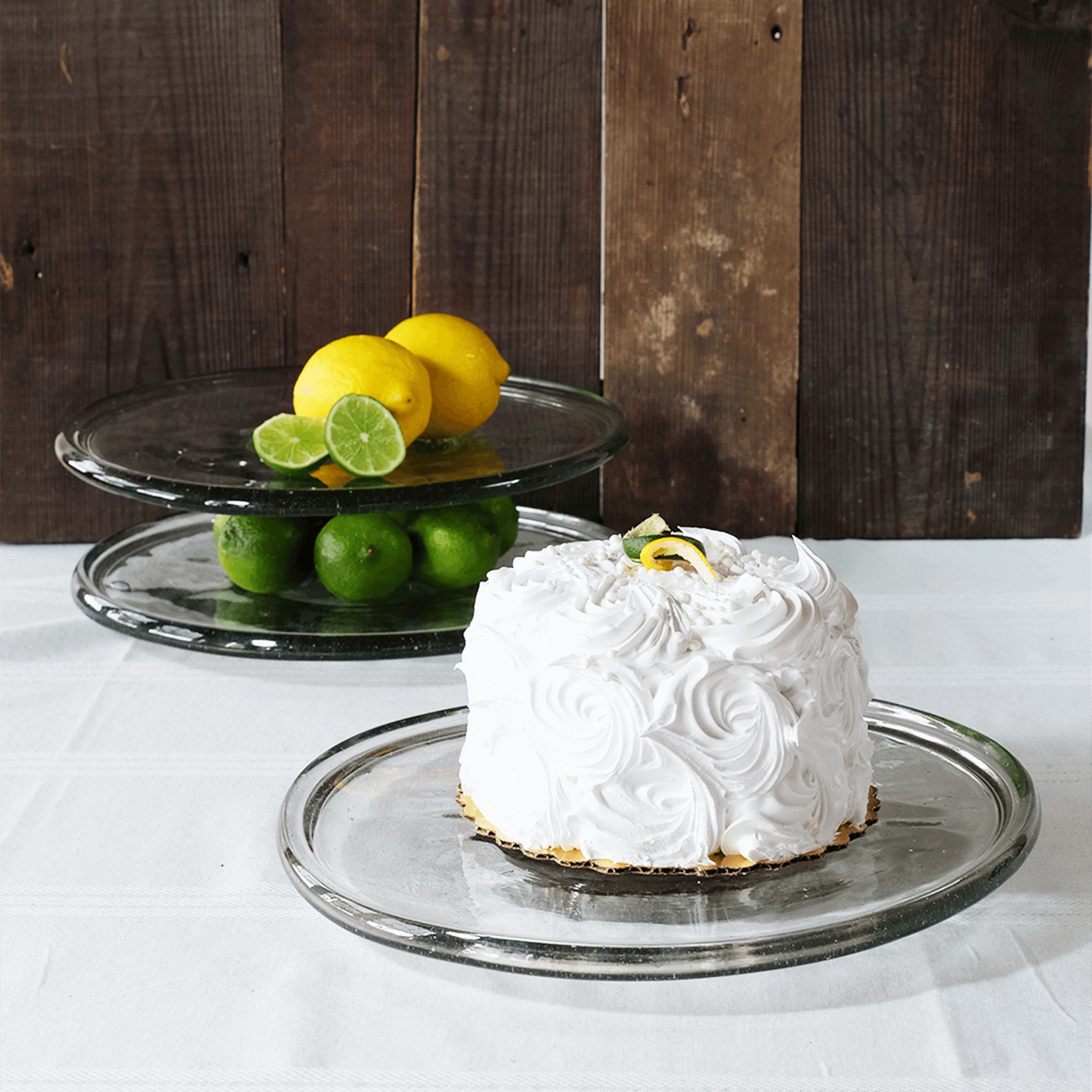 Glass Cake Plate