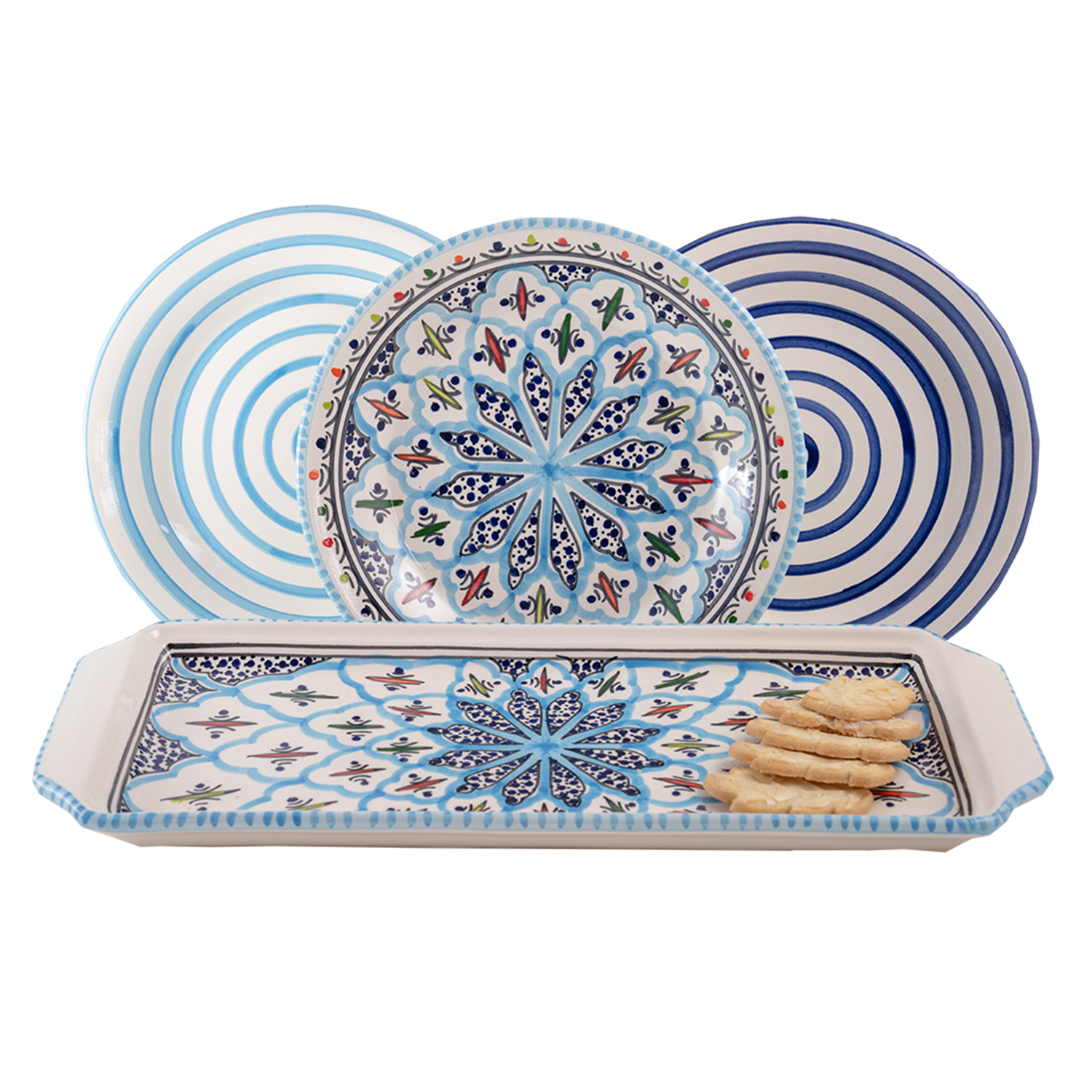 8"D Rosette Side Plate